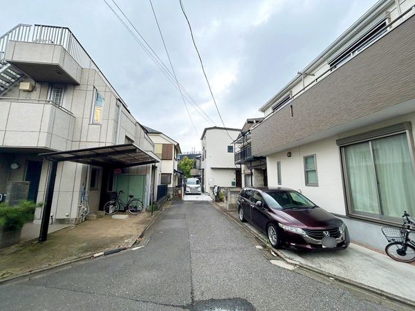 練馬区田柄4丁目 土地 前面道路含む外観 練馬区田柄4丁目 土地 前面道路含む外観