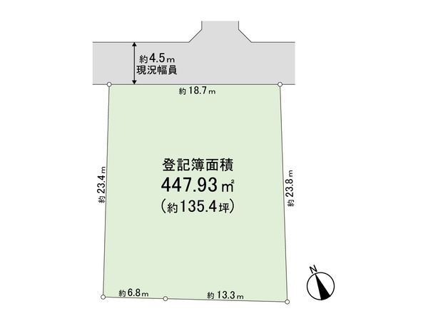 練馬区羽沢1丁目 土地 土地写真 土地写真