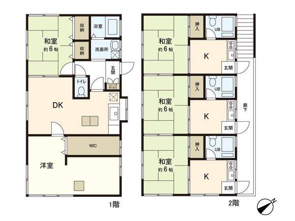 練馬区大泉町2丁目 戸建 間取図(平面図) 練馬区大泉町2丁目 戸建 間取図(平面図)