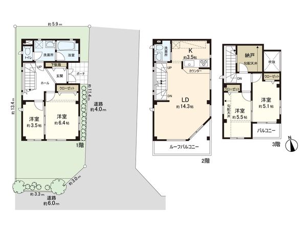 間取図(平面図)