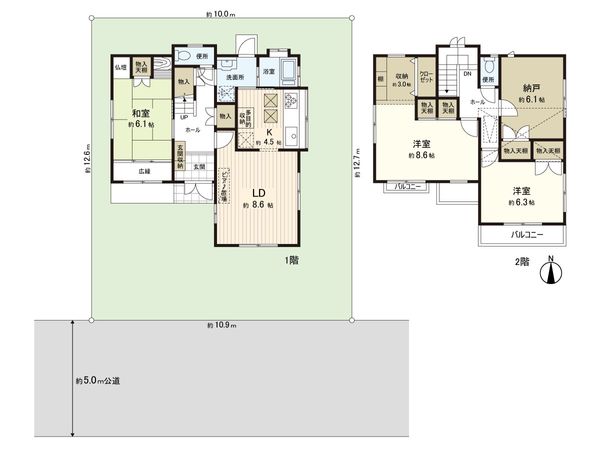 間取図(平面図)