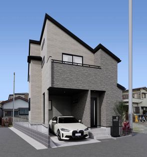 練馬区高松2丁目 新築戸建 外観パース図