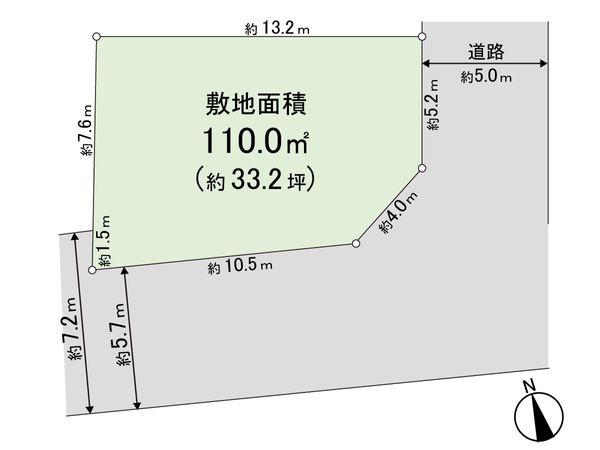 練馬区富士見台1丁目 戸建 区画図