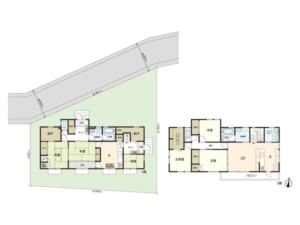 練馬区春日町6丁目 戸建 間取図(平面図) 間取図(平面図)