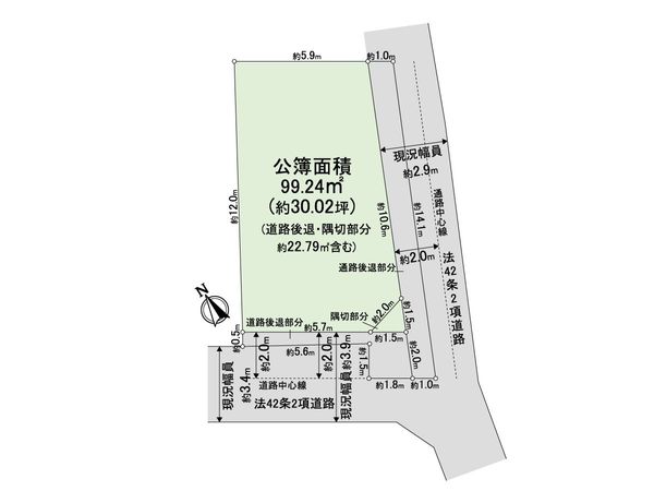 練馬区練馬3丁目 新築戸建 区画図