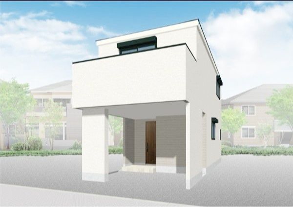 練馬区向山4丁目 新築戸建 外観パース図 練馬区向山4丁目 新築戸建 外観パース図