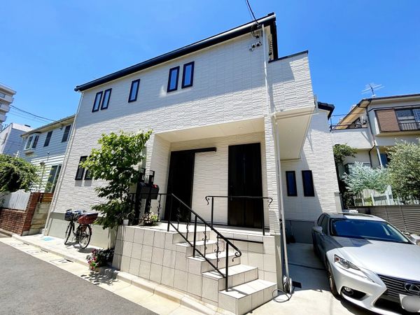 練馬区貫井2丁目 二世帯注文住宅(アイ工務店施工) 外観 練馬区貫井2丁目 二世帯注文住宅(アイ工務店施工) 外観