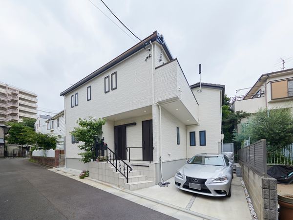 練馬区貫井2丁目 二世帯注文住宅(アイ工務店施工) 外観 練馬区貫井2丁目 二世帯注文住宅(アイ工務店施工) 外観
