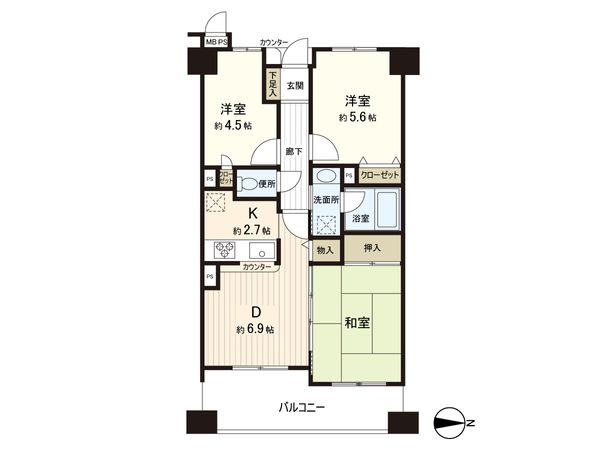 間取図(平面図)