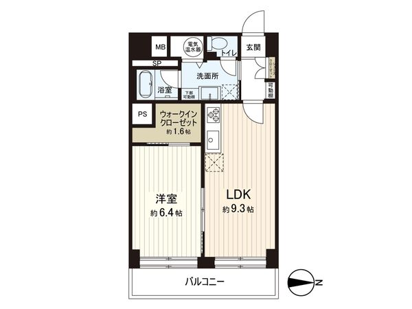 ルネ中村橋 間取図(平面図) 間取図(平面図)
