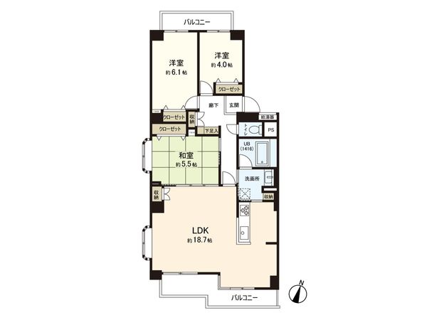 間取図(平面図)