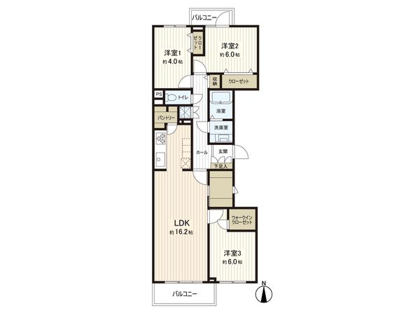 中村橋タウンホーム 間取図(平面図) 間取図(平面図)