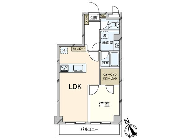グレイス江古田 間取図(平面図) 間取図(平面図)