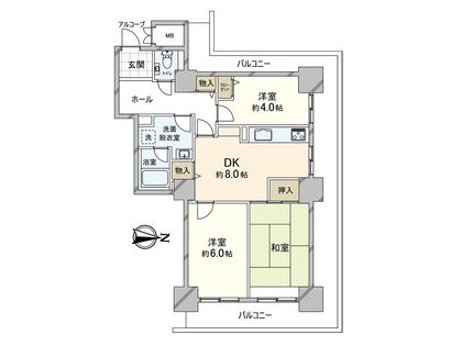 間取図(平面図)