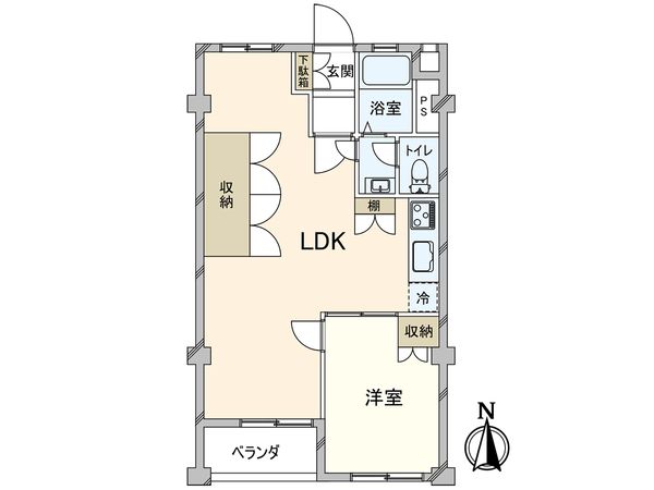 豊玉第二コーポラス 間取図(平面図) 間取図(平面図)