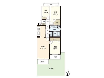 間取図(平面図)