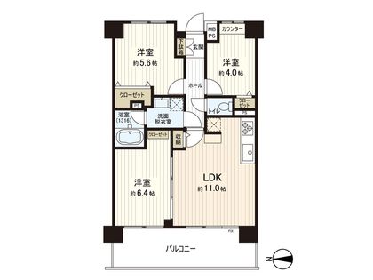 間取図(平面図)