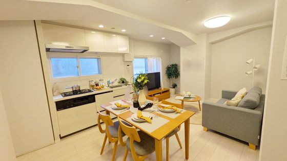 桜台マンション リビング