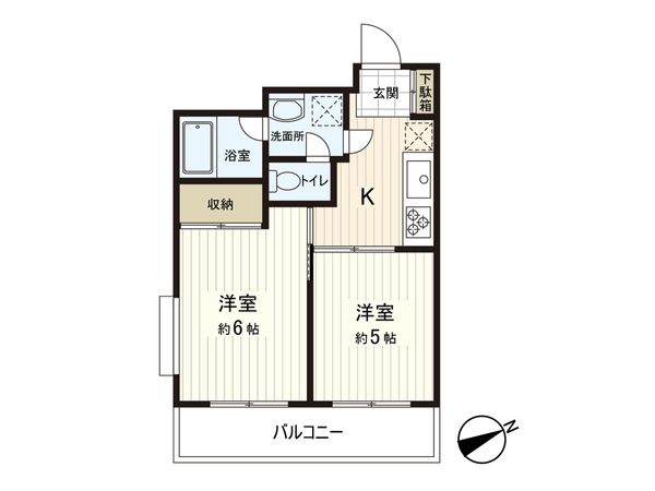 日神パレス豊島園 間取図(平面図)