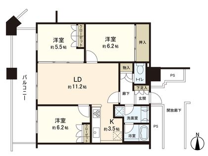 間取図(平面図)