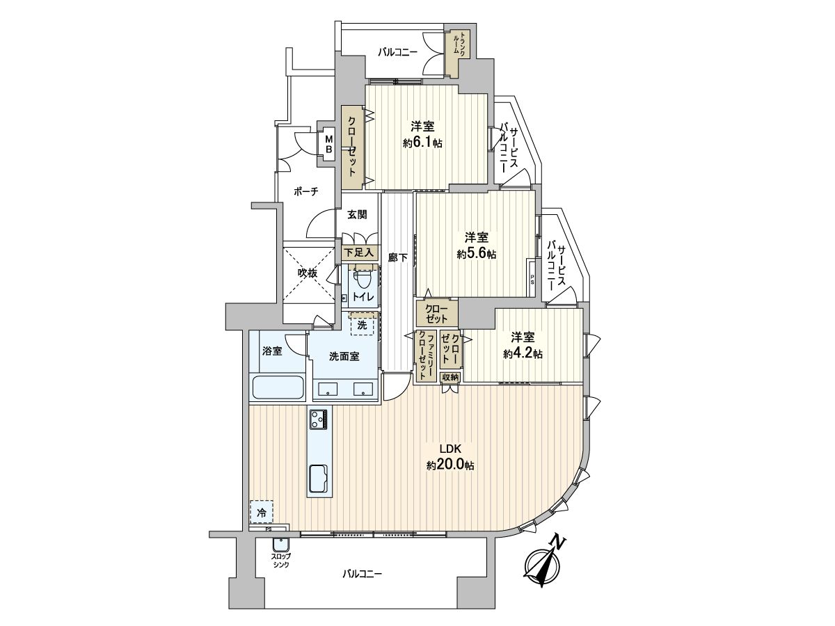 間取図(平面図)