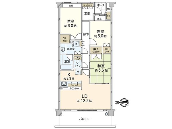 間取図(平面図)