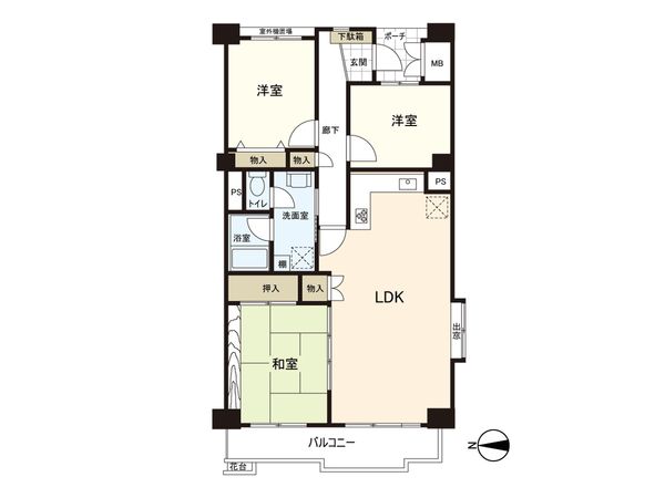 間取図(平面図)