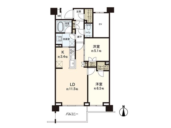 間取図(平面図)