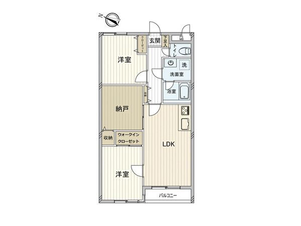 ライオンズマンション平和台 間取図(平面図) ライオンズマンション平和台 間取図(平面図)
