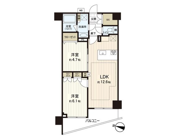 パレステージ練馬 間取図(平面図) パレステージ練馬 間取図(平面図)