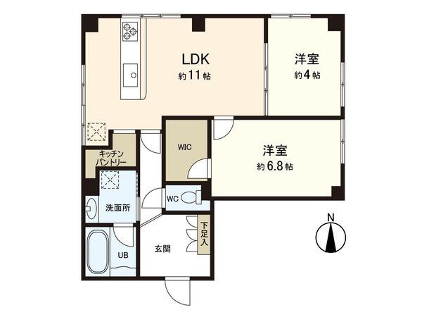 江古田チェリーマンション 間取図(平面図) 江古田チェリーマンション 間取図(平面図)