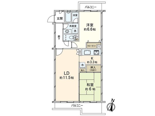 中野江原一丁目パーク・ホームズ 間取図(平面図) 中野江原一丁目パーク・ホームズ 間取図(平面図)