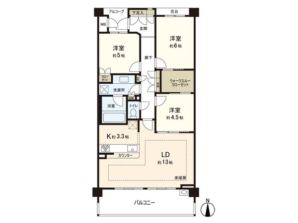 間取図(平面図)