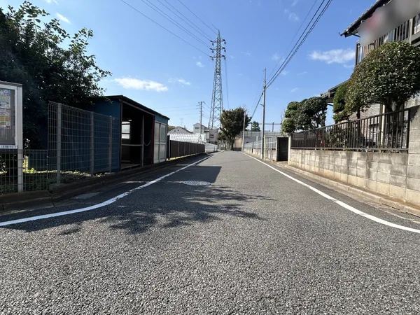 北側前面道路
