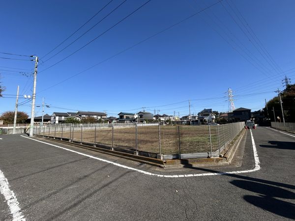 練馬区大泉学園町4丁目 土地 前面道路含む外観 練馬区大泉学園町4丁目 土地 前面道路含む外観