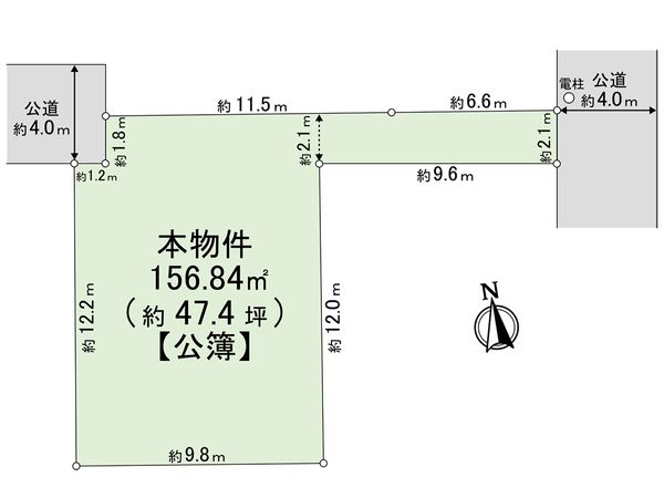 練馬区南大泉1丁目 土地 区画図 練馬区南大泉1丁目 土地 区画図