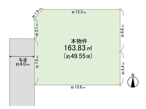 練馬区大泉学園町六丁目 土地 区画図 練馬区大泉学園町六丁目 土地 区画図