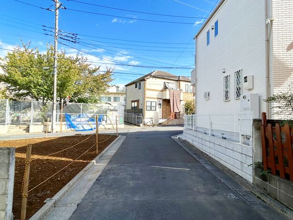 練馬区東大泉7丁目 土地 前面道路含む外観 練馬区東大泉7丁目 土地 前面道路含む外観