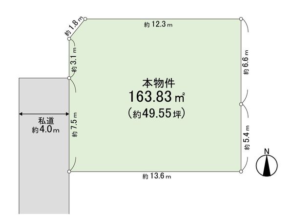 練馬区大泉学園町六丁目 土地 区画図 練馬区大泉学園町六丁目 土地 区画図