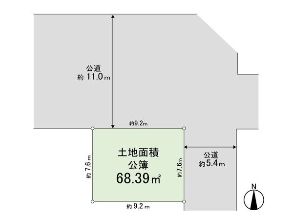 練馬区大泉学園町7丁目 土地 区画図 練馬区大泉学園町7丁目 土地 区画図
