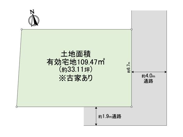練馬区大泉町5丁目 土地 区画図 練馬区大泉町5丁目 土地 区画図