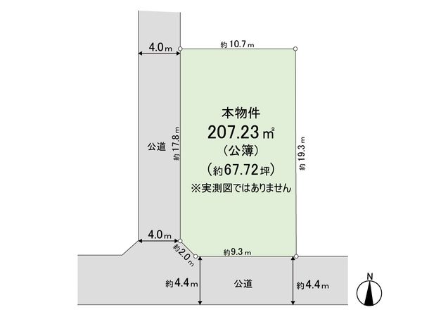 練馬区西大泉3丁目 土地 区画図 練馬区西大泉3丁目 土地 区画図