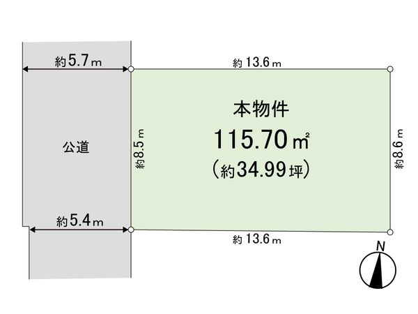 練馬区大泉学園町7丁目 土地 区画図 練馬区大泉学園町7丁目 土地 区画図