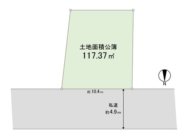 練馬区東大泉7丁目 土地 区画図 練馬区東大泉7丁目 土地 区画図