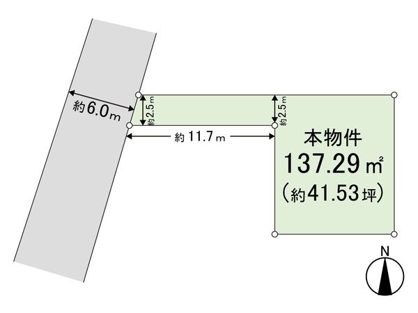 練馬区石神井台5丁目 土地 区画図 練馬区石神井台5丁目 土地 区画図