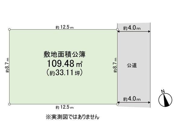 練馬区南大泉3丁目 土地 区画図 練馬区南大泉3丁目 土地 区画図