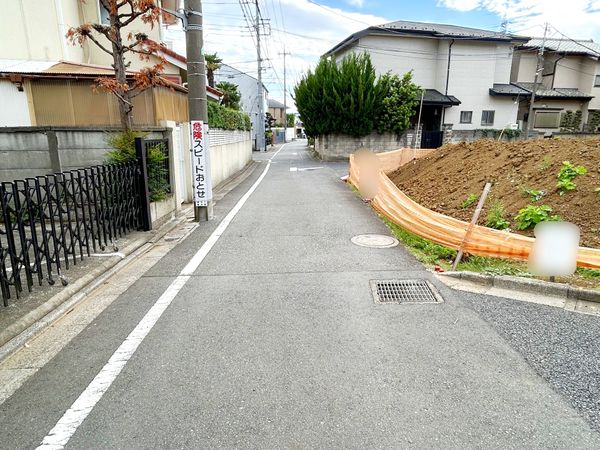 練馬区大泉学園町4丁目 新築戸建 3号棟 前面道路含む外観 前面道路含む外観