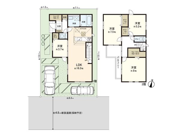 間取図(平面図)