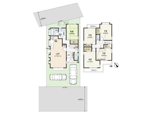 間取図(平面図)