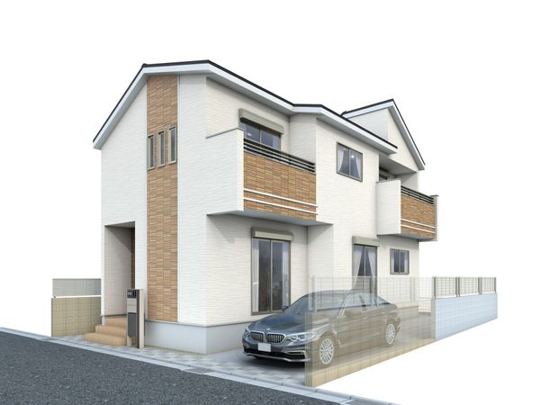 練馬区石神井台8丁目 新築戸建 外観